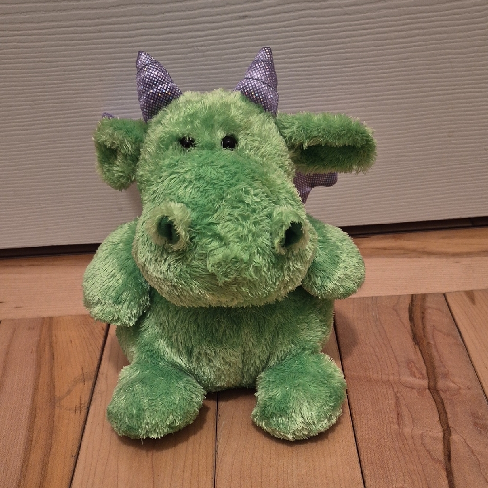 Russ Luvvies Dianna Green Dragon Plush
